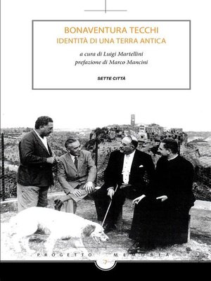 cover image of Bonaventura Tecchi--Identità di una terra antica